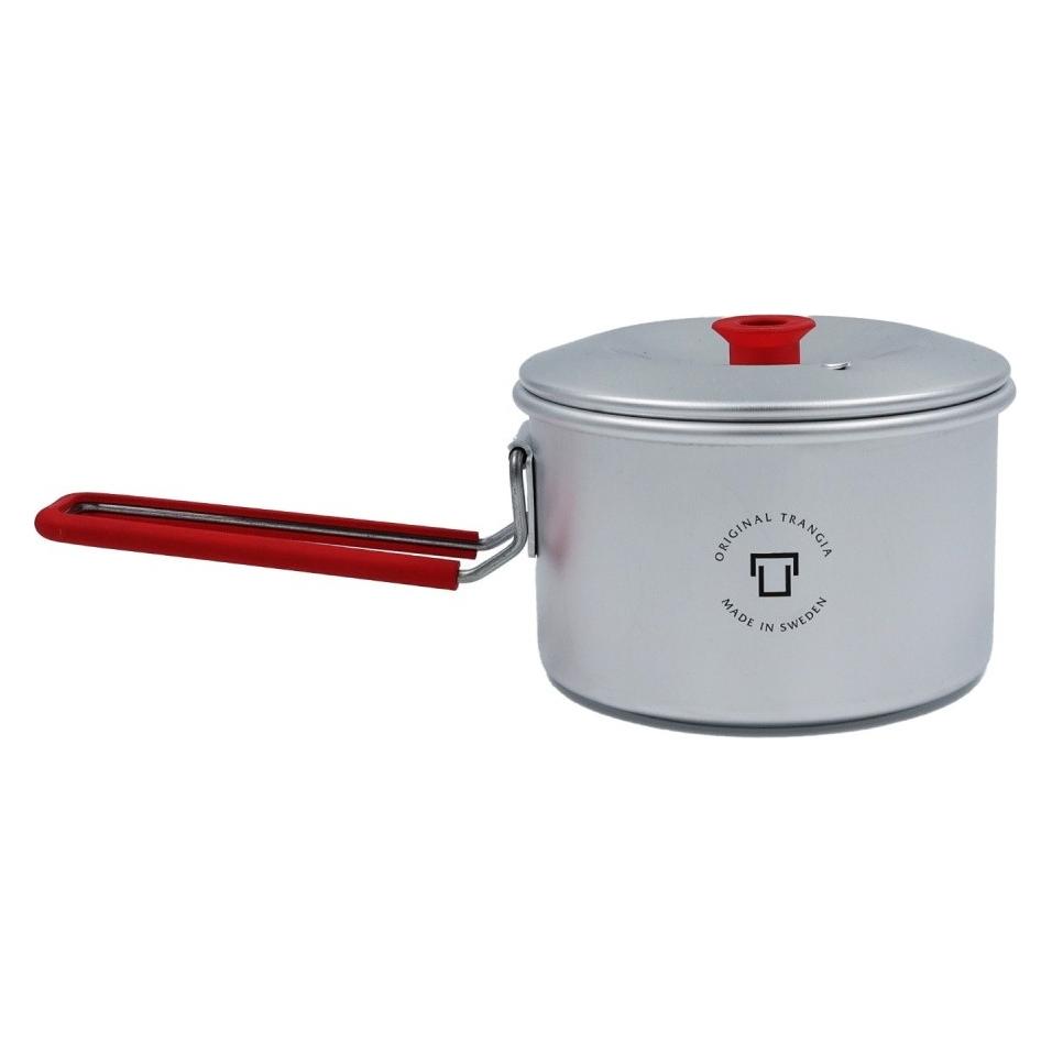 Trangia T-Cup mit rotem Henkel + Deckel (TRA-501053)