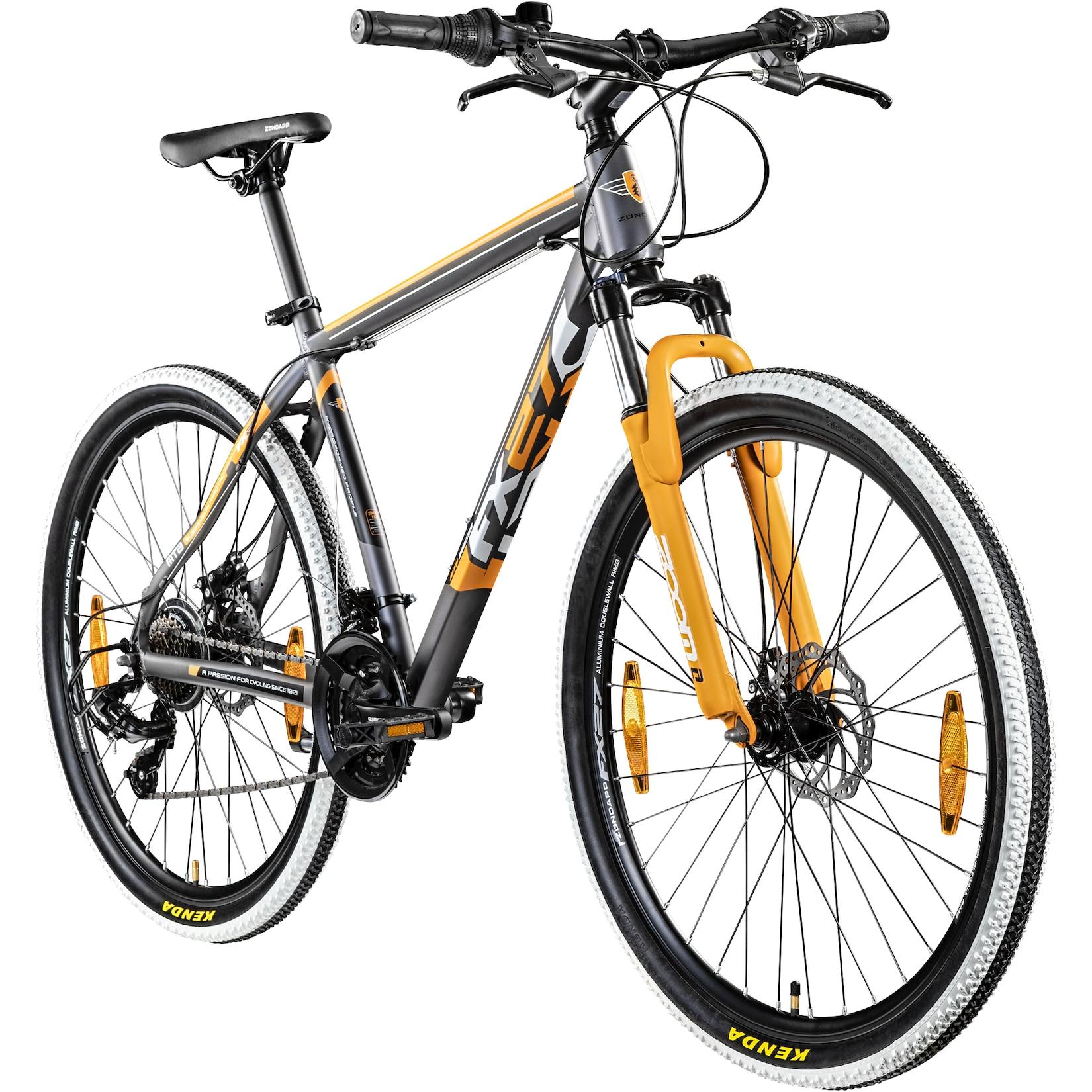 Zündapp FX27 Mountainbike Hardtail 160 - 185 cm Fahrrad MTB 21 Gänge Mountain Bike für Erwachsene und Jugendliche