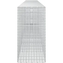 vidaXL, Steinkorb, Gabion mit 5 mm Draht und 5x5 cm Maschen 750x50x100 cm