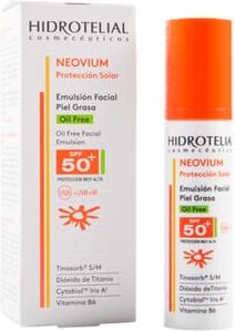 Hidrotelial NEOVIUM EMULSÃO FACIAL OIL FREE SPF50+ 50ml