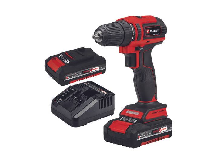 Einhell Akku-Bohrschrauber Te-Cd 18/40 Li 2 x 2 Ah Kit