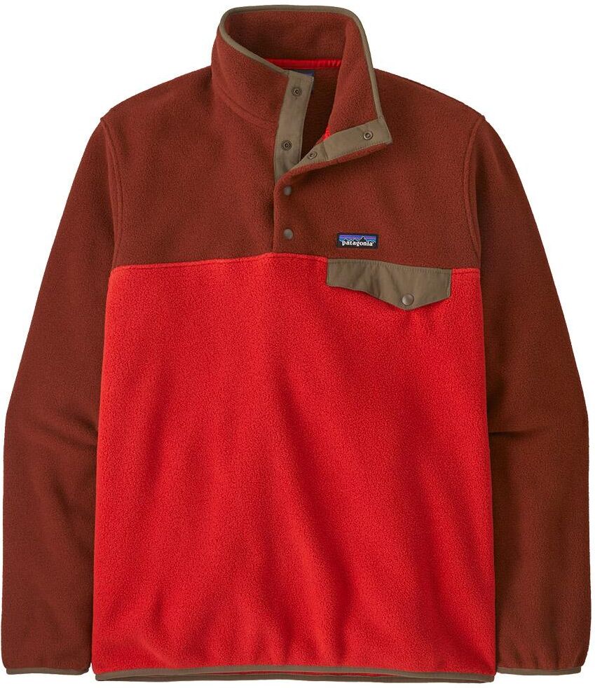 Patagonia  - Lightweight Synchilla Snap-T Amanita Red - S - Polaire