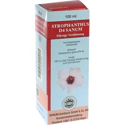 STROPHANTHUS D 4 Sanum Tropfen 100 ml