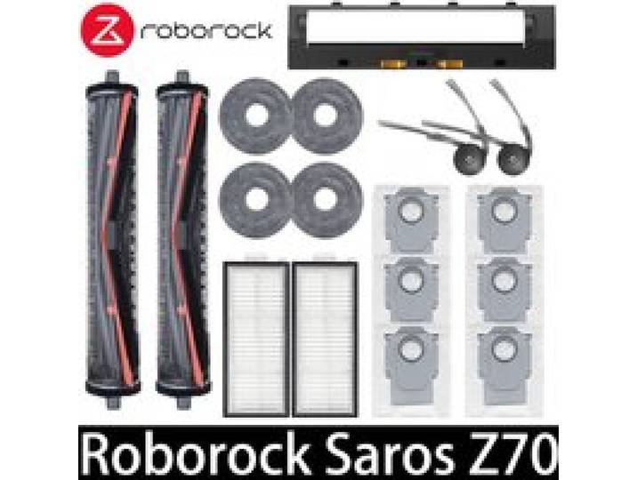 Roborock Saros Z70 Robot Reservestofzuiger Vervangende onderdelen Accessoires Hoofdzijborstel Filter Mop Doek Stofzak