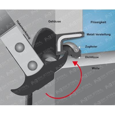 SWSTAHL Demontagewerkzeug, Dichtring 94875L