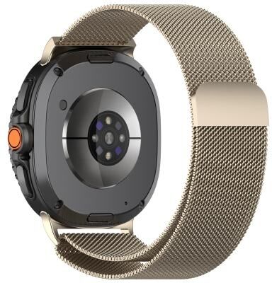 Everyday Crate Samsung Galaxy Watch8 Classic Milanese Loop Band Magnetic Stainless Steel Watch Band starlight