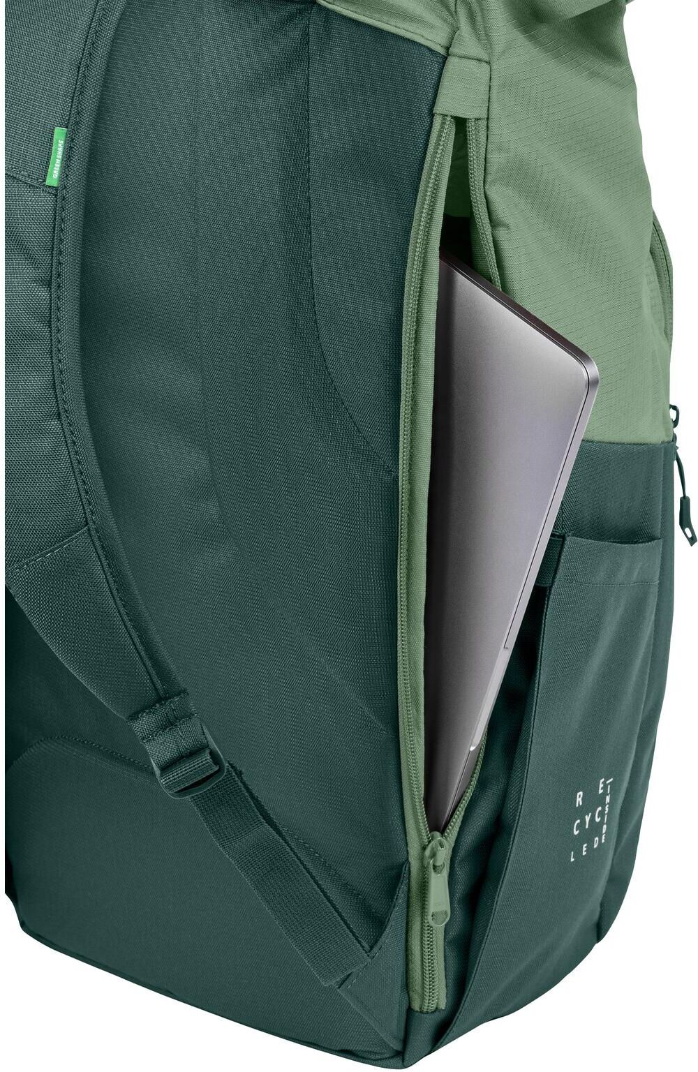Freizeitrucksack VAUDE "Okab II", grün (dunkelgrün), Rucksäcke, Herren, B/H/T: 30cm x 23cm x 23cm, Freizeitrucksack, B:30cm H:23cm T:23cm dunkelgrün B/H/T: 30cm x 23cm x 23cm