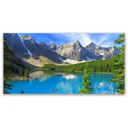 LEINWANDBILD 120x60 cm Berglandschaft