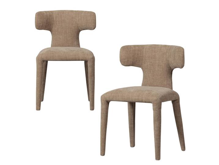 Livetastic Stuhl-Set Permit, Sand, konisch, 52x78x53 cm, Esszimmer, Stühle, Esszimmerstühle, Esszimmerstühle-Set