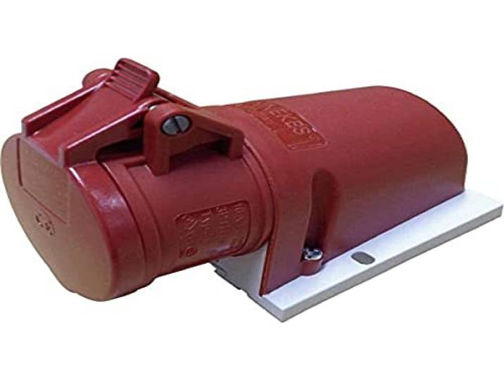 Prise murale femelle CEE 16 A 5 pôles MENNEKES 31 400 V rouge 1 pc(s)