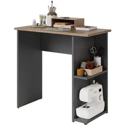 Vicco, Schreibtisch, Schreibtisch Simple, Anthrazit/Artisan, 80 x 40 cm (80 x 40 x 76 cm)