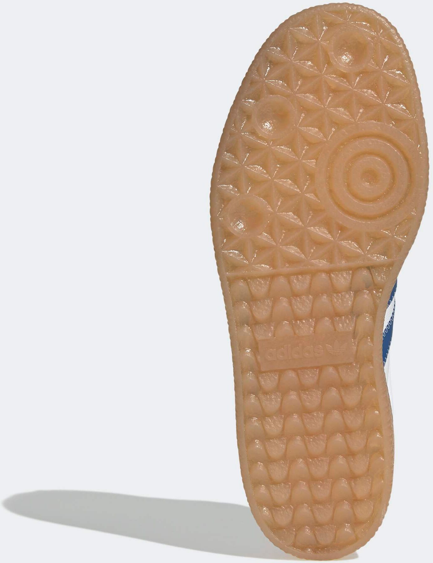 Sneaker ADIDAS ORIGINALS "SAMBAE", Damen, Gr. 38, blau (cloud weiß, blau, clear sky), Leder, Schuhe Sneaker cloud weiß, blau, clear sky 38