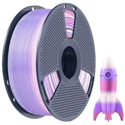 Sunlu PLA-Filament (Rainbow) 03 (PLA, 1.75 mm, 1000 g), 3D Filament, Mehrfarbig