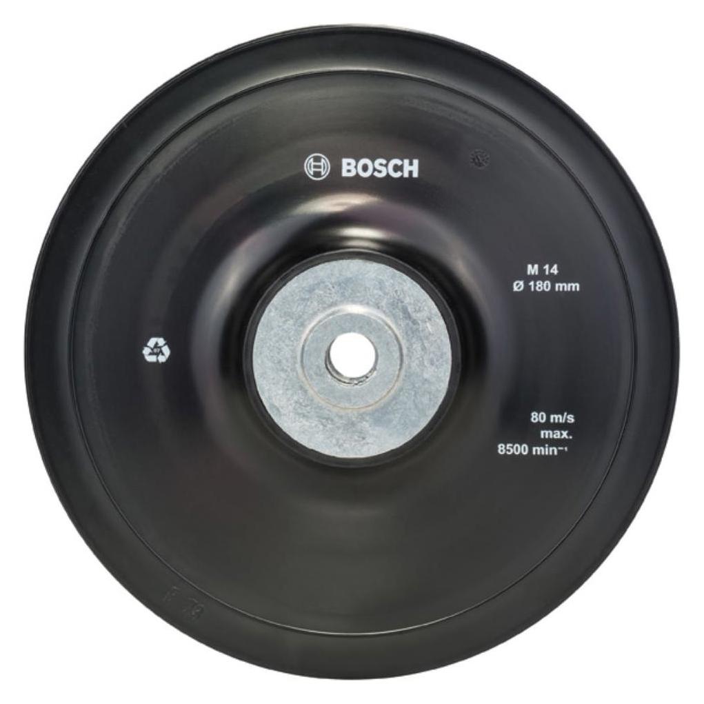 Bosch Professional Zubehör PRO Backing Pad weich, 180 mm, M14, weich (60) (2608601209)