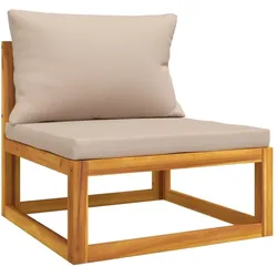 vidaXL, Gartenstühle, Catarus (Mittelteil + Fussstütze + Tisch)