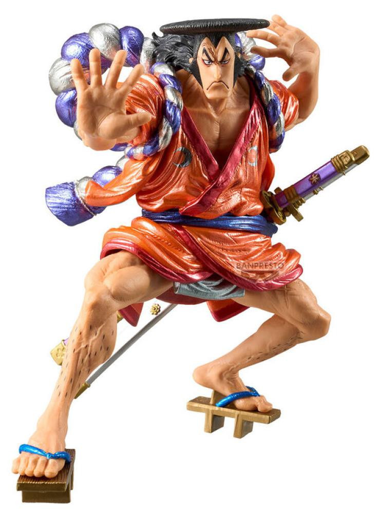 Banpresto One Piece King of Artist Kouzuki Oden figuur, 17 cm