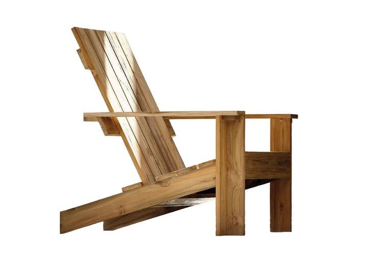 Jan Kurtz Armlehnsessel BATTEN recyceltes Teak