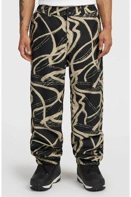 O'Neill s Fwc Oversized Snow Pants in Beige Snow, Size XL, Polyester