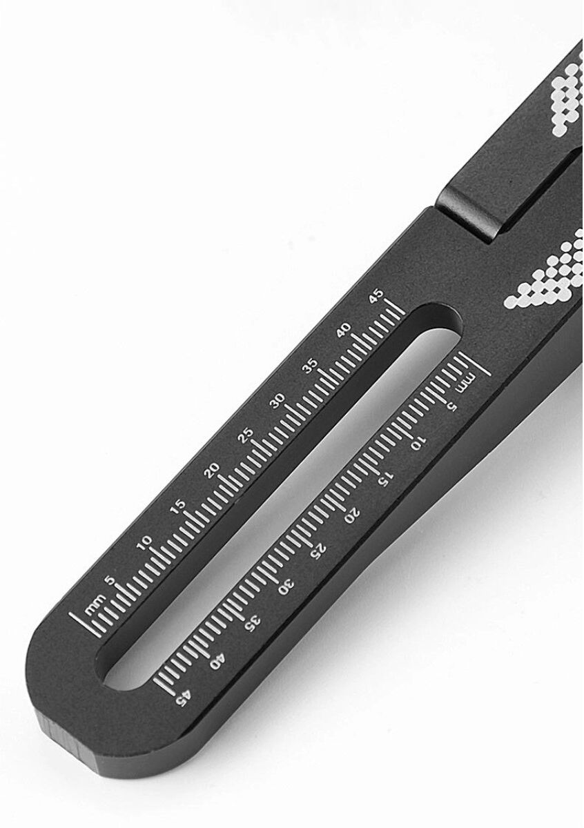 INF Einteilige Lenker-Erweiterung für Fahrradcomputer – Vordere Mittelposition, eloxiertes Aluminium, 3-Adapter-System, Grau