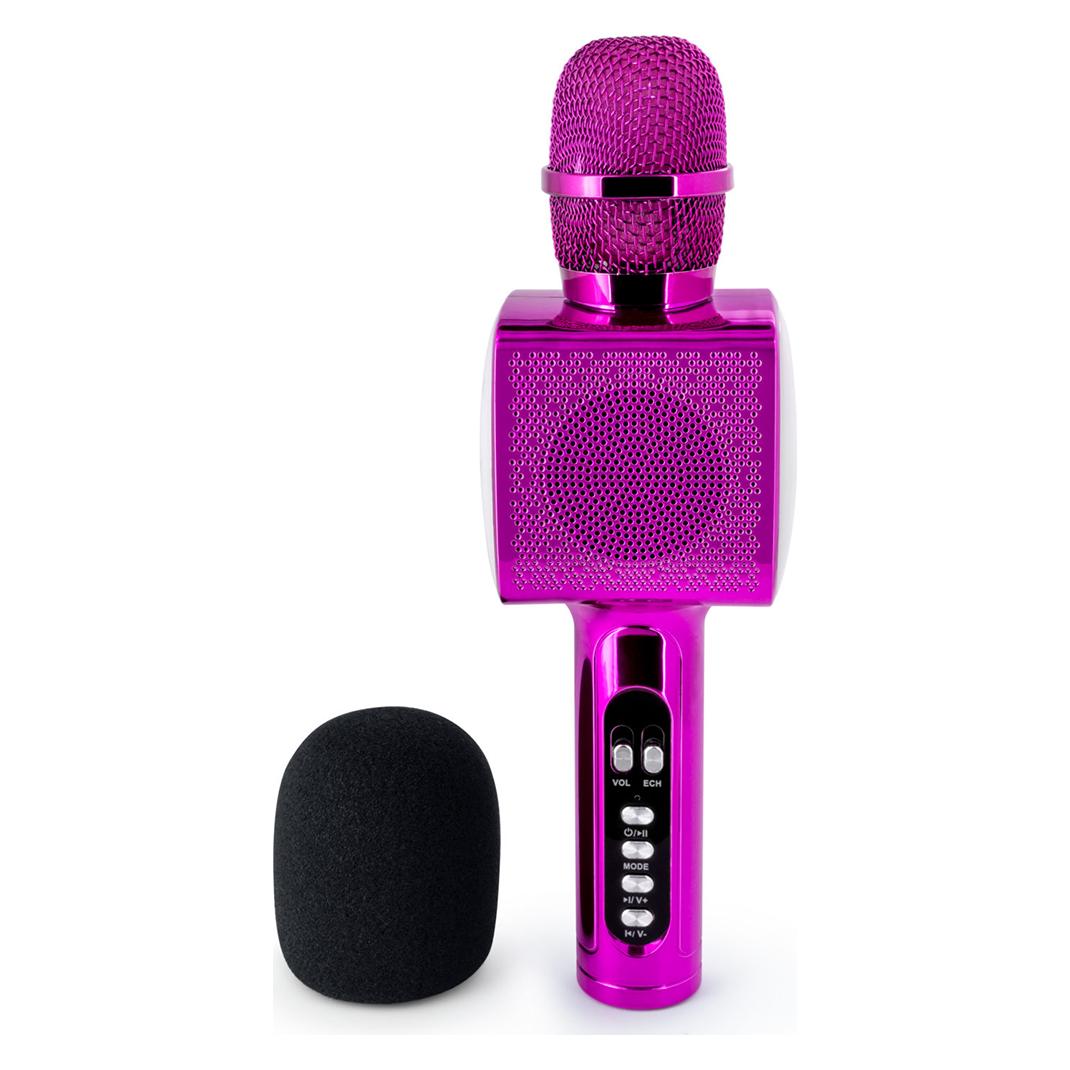 Bigben Party Mic Wireless Microphone + Speaker with Light Effects (AU387063)