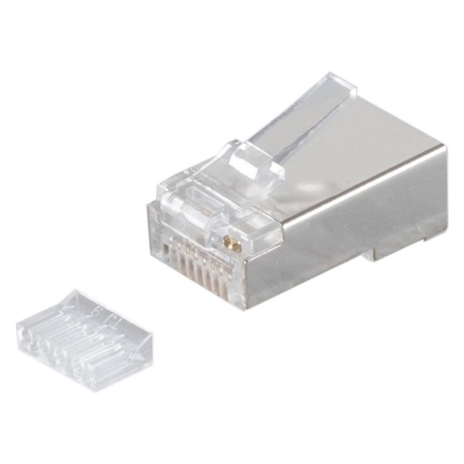 Shiverpeaks S/CONN maximum connectivity Modularstecker-Netzwerk Modular Stecker 8polig, 8 Kontakte belegt, gesch (UTP, CAT6a, 50 m) (72061-R)