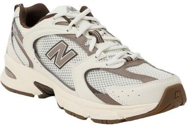 New Balance 530 (Men's) Athletic in White/Angora, Size 14 D, Fabric