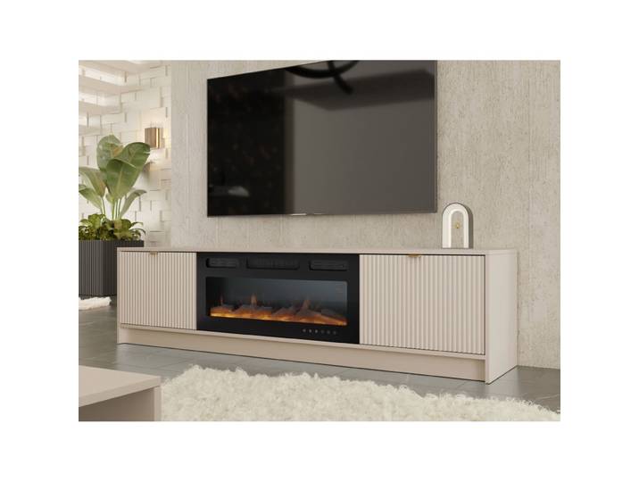 TV-Lowboard Razimo EF mit Kamin