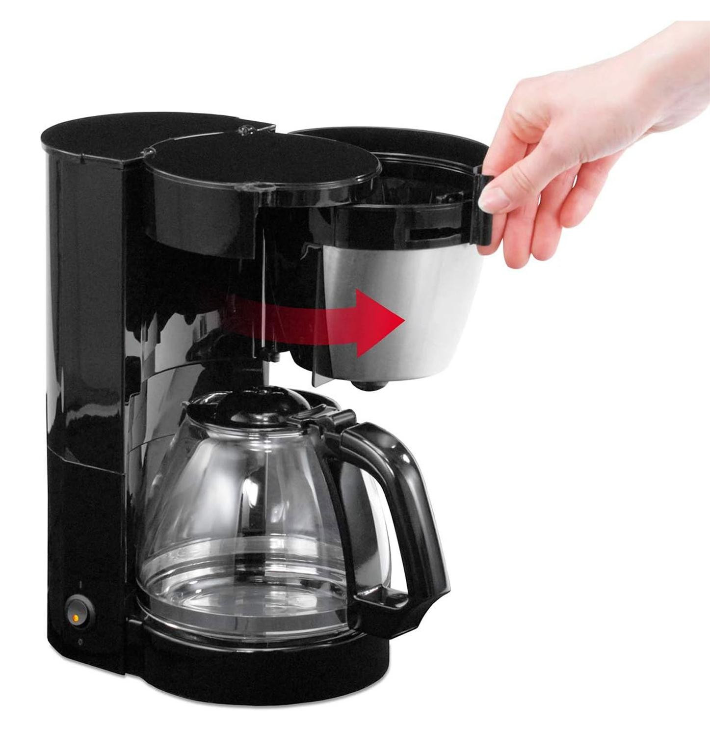 Cloer filterkoffieapparaat 5019, zwart