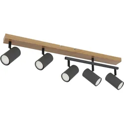 Wand-/Deckenspot ROBBY (LBH 70x35x17 cm) - braun - LBH 70x35x17 cm