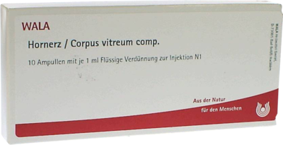 WALA Heilmittel GmbH HORNERZ/Corpus vitreum comp.Ampullen 10X1 ml 01751599