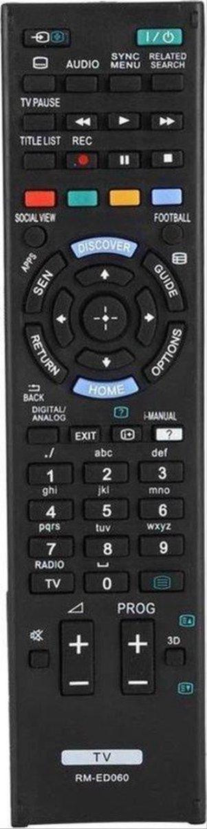 CHPN Universele afstandsbediening geschikt voor Sony Smart-TV's RM-ED060