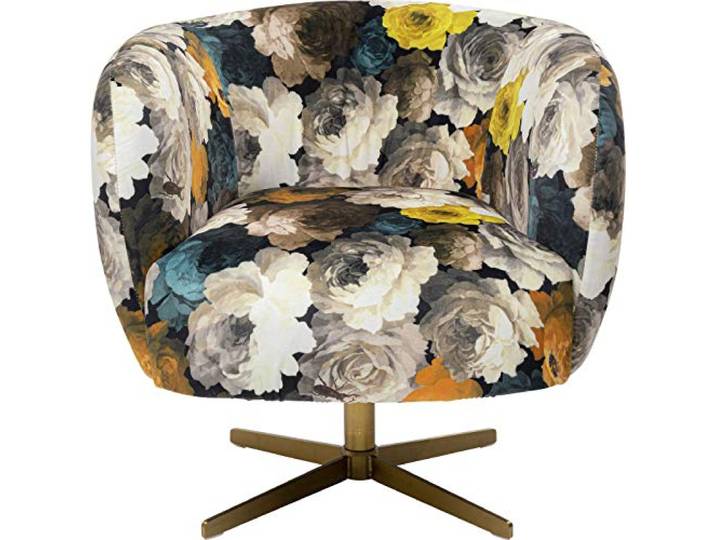 Kare Design Armlehnstuhl Peony Gelb