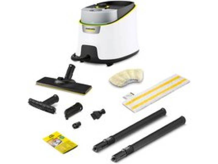 Nettoyeur vapeur Karcher SC 4 Deluxe - Pression 3.5 bar- Débit vapeur 40 g/min- Réservoir amovible- Kit sols