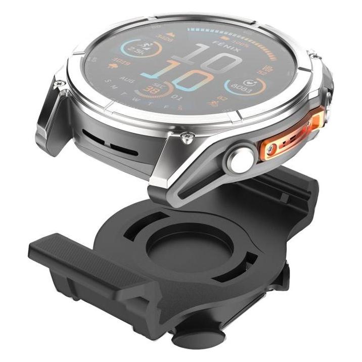 Fixed Smart Watch-Halterung für Bike Dock für Garmin 26 mm, Schwarz (FIXDFG-26-BK)