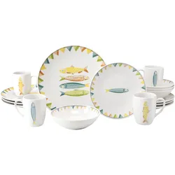 CreaTable, Geschirrset, Sardinen (16 Stk.)