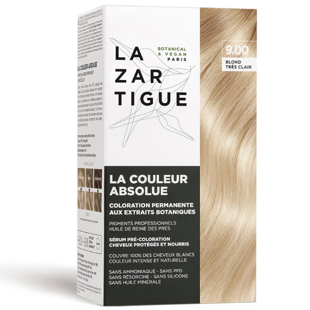 Lazartigue La Couleur Absolue 9.00 Very Light Blond 60 ml Kombipackung