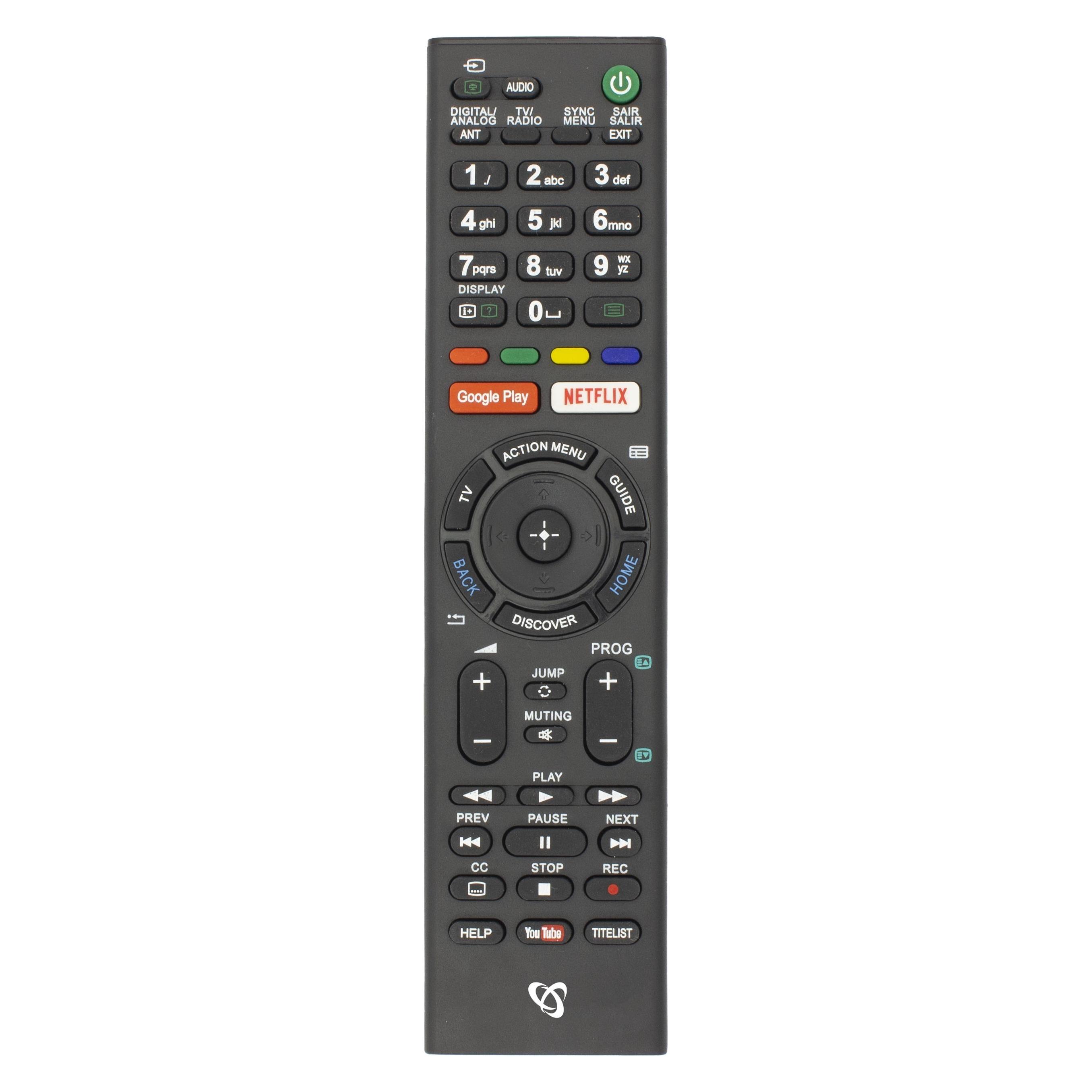Sbox RC-01402 Remote Control for Sony TVs (Gerätespezifische Fernbedienung, Universal Fernbedienung, Infrarot) (RC-01402-SONY)