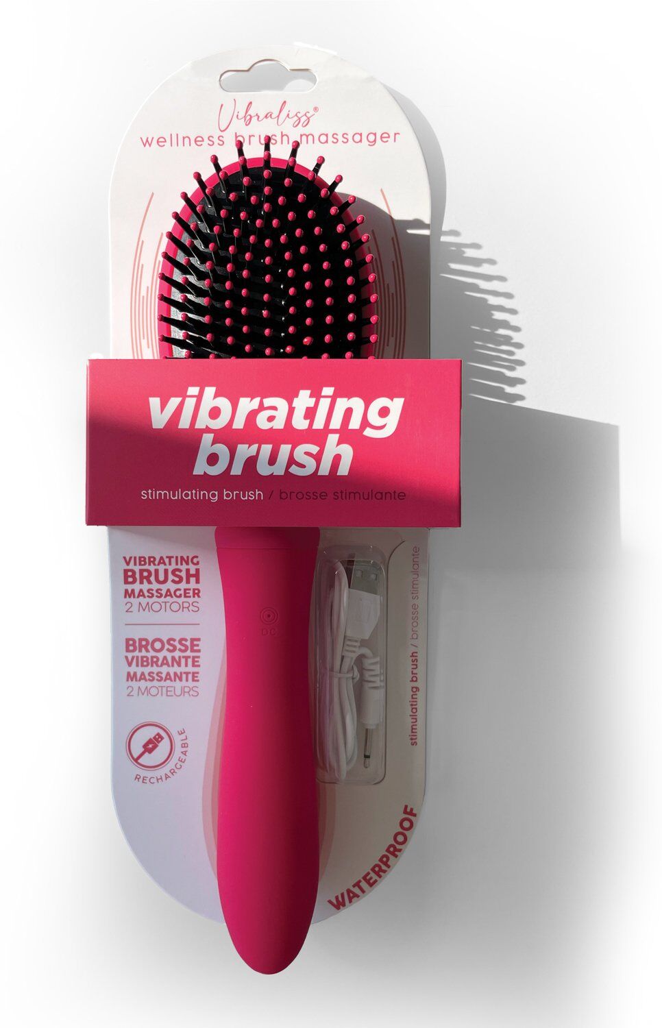 Vibraliss Brosse à Cheveux Vibrante Pink