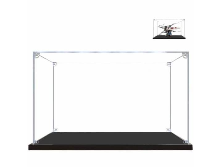 Acryl-Vitrine für #75355 Bausatz, staubdichte Vitrine, nur Vitrine(2mm)