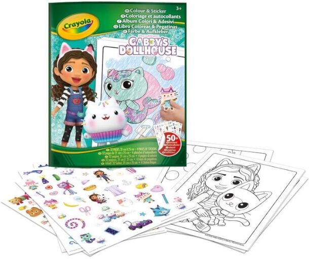 LIVRO COLORIR CRAYOLA CW DOLL H