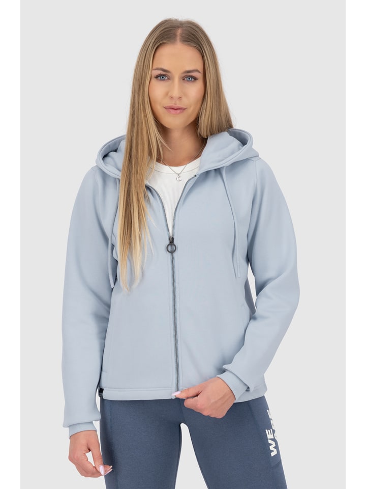 alife and kickin Sweatjacke in Hellblau - S