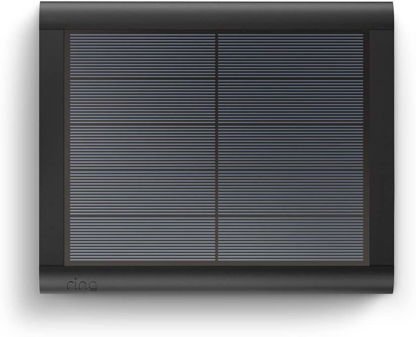 Ring Solar Panel (2nd Generation) USB-C – 4W for Spotlight Cam Plus & Pro (Black), New