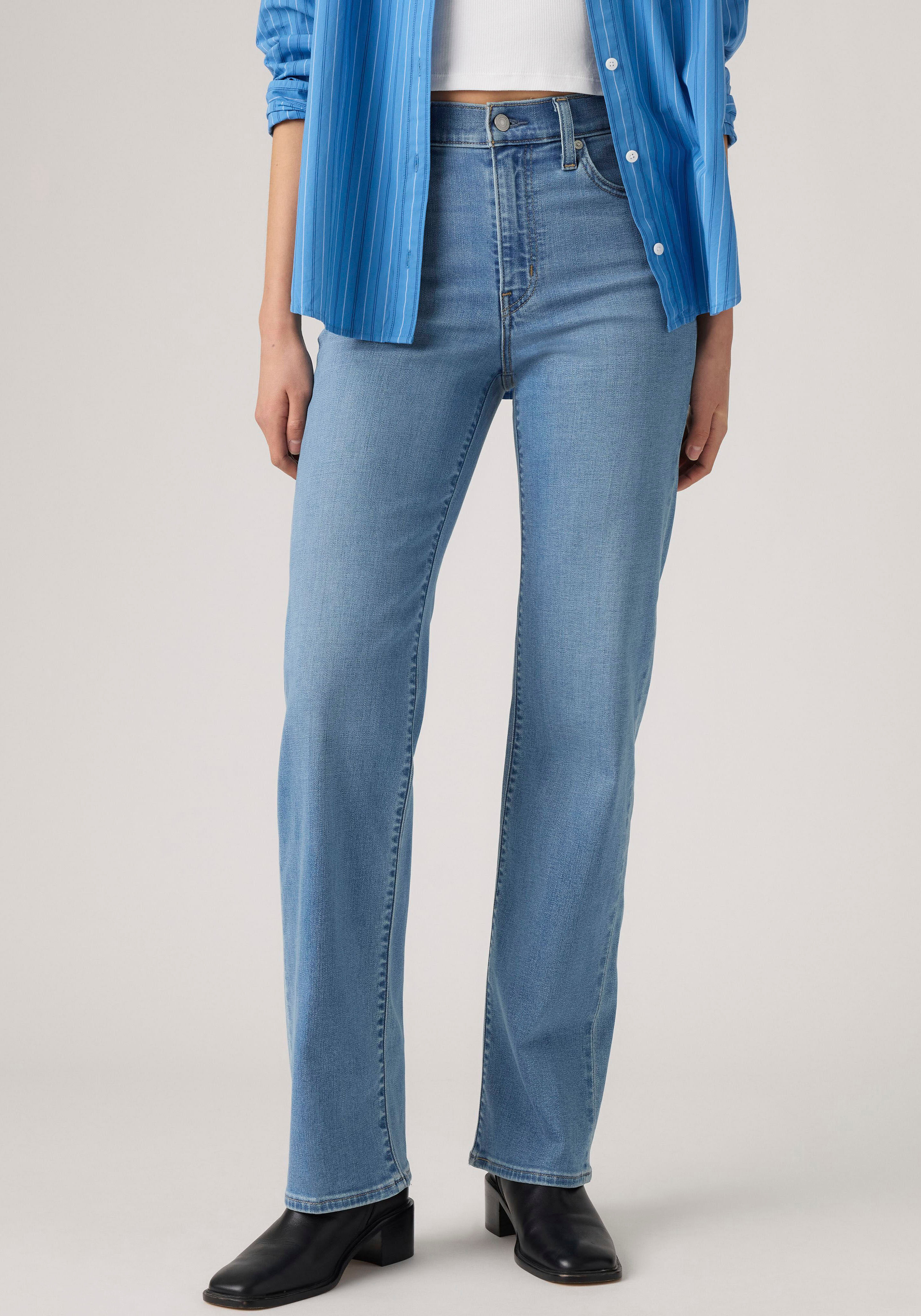 Levi's Levis "723 HIGH RISE STRAIGHT" hidden promise 30, Länge 32