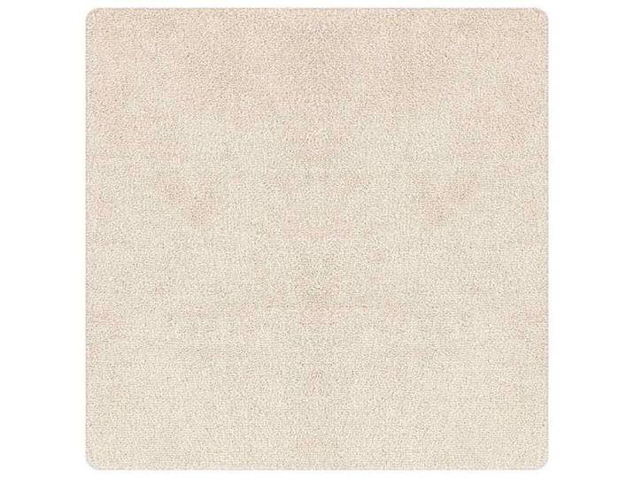 Tapis shaggy antidérapant - - Crème - 200x200 cm - Polypropylène - Base antidérapante - Dossier en latex
