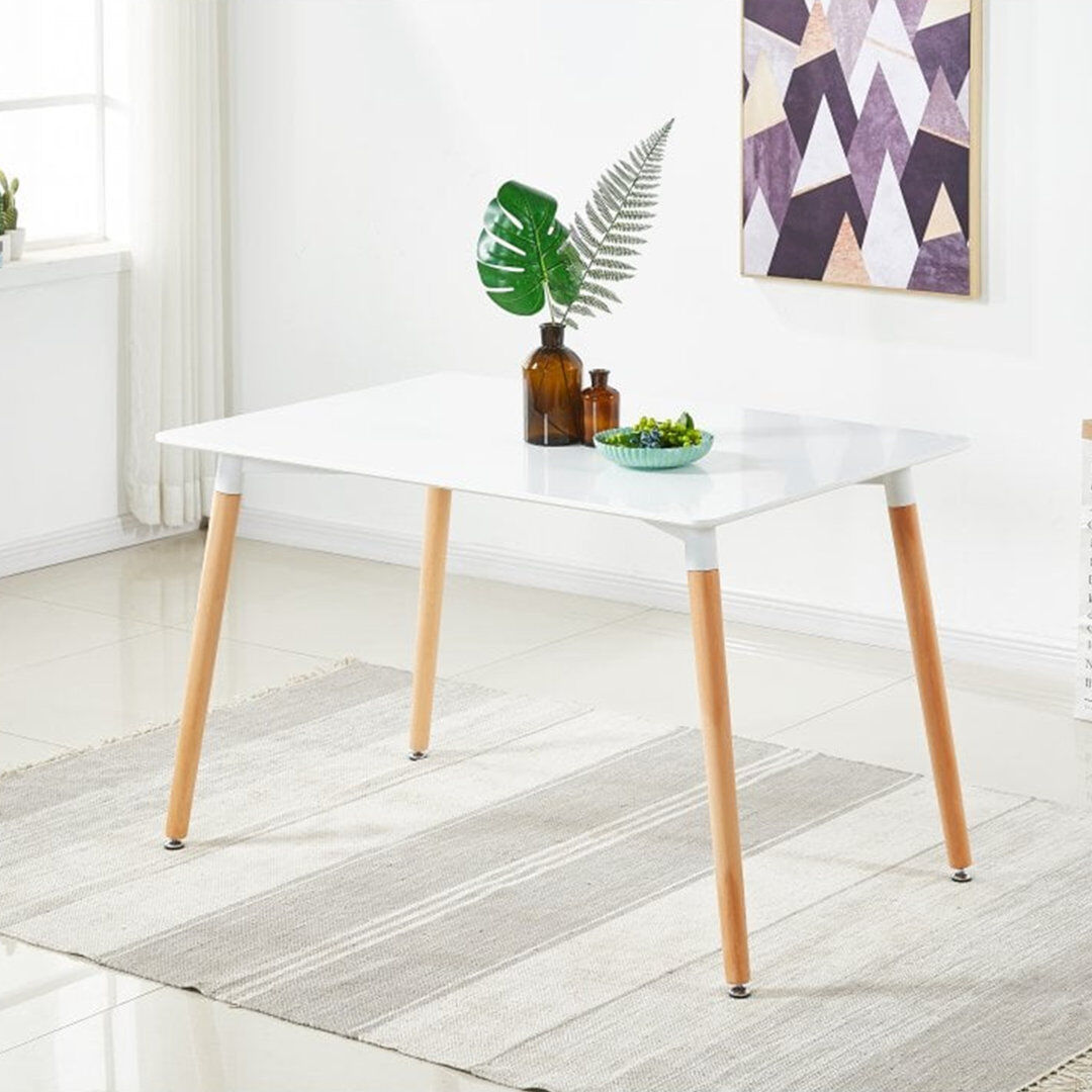 Isabelline Boswell Dining Table White
