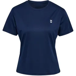 HUMMEL hmlPULSE TRAINING W T-SHIRT S/S dress blues XS