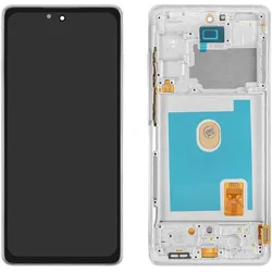 Kaputt.de Samsung Galaxy S20 FE 4G (G780) Display (mit Rahmen) weiss (Cloud white) (Display), Mobilgerät Ersatzteile, Weiss