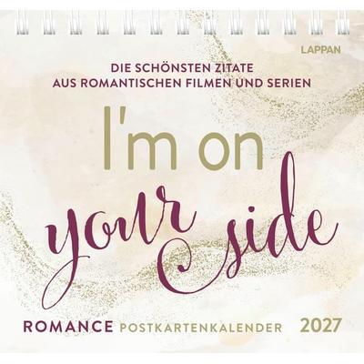 Romance-Postkartenkalender 2027 - I'm on your side