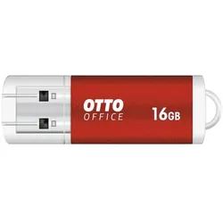 OTTO Office Premium USB-Stick 16 GB rot, 1.7x5.6x0.7 cm
