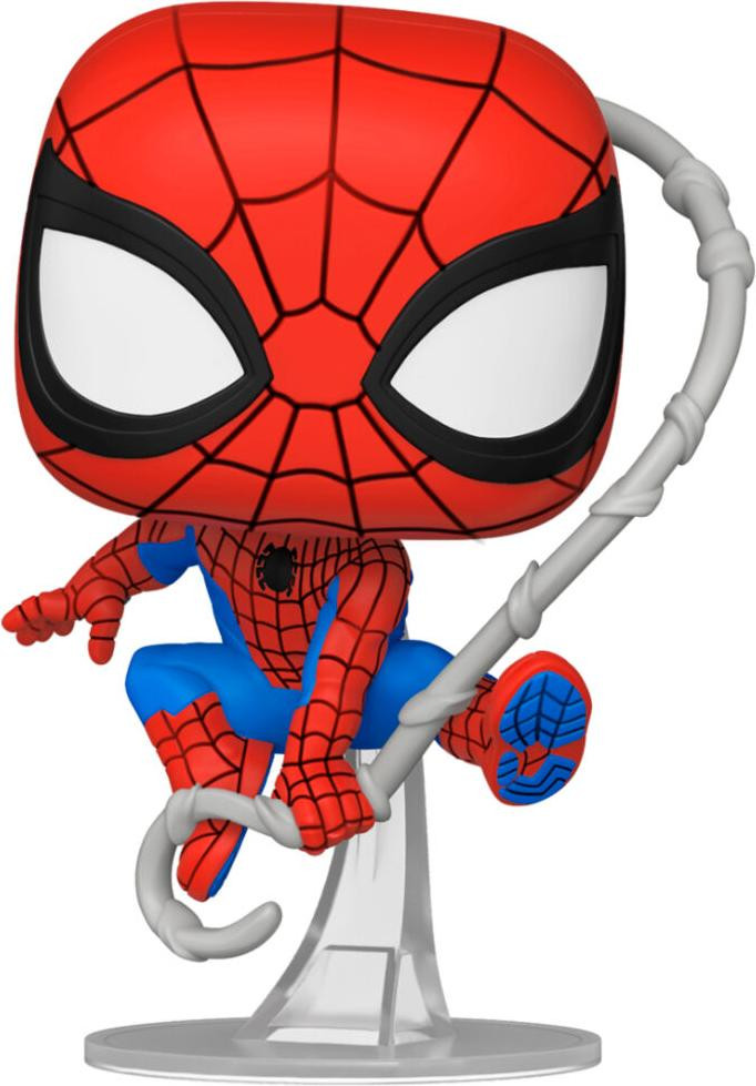 Funko POP! Vinyl figuur Friendly Neighborhood Spider-Man in finale outfit, 9 cm